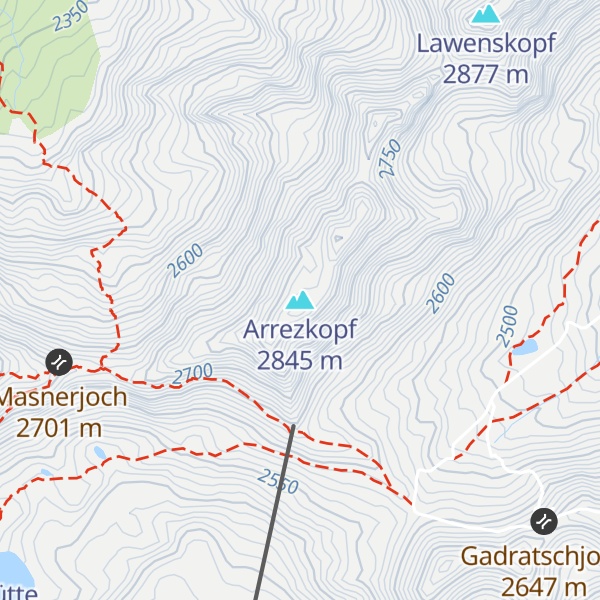Map of Arrezkopf