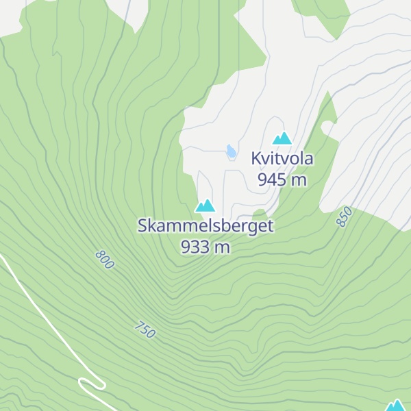 Map of Skammelsberget