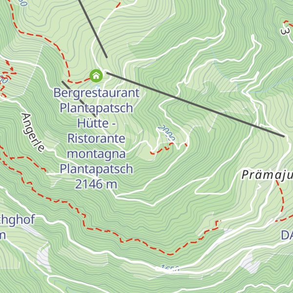 Map of Höferalm - Malga Höfer