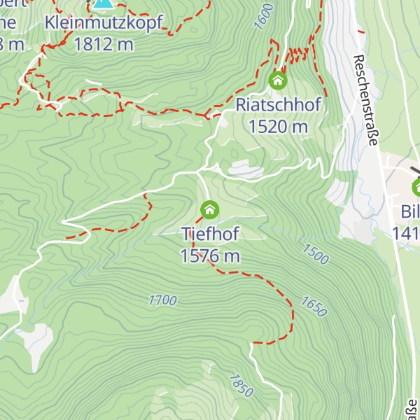 Map of Tiefhof