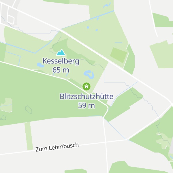 Map of Blitzschutzhütte