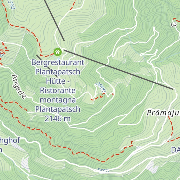 Map of Höferalm - Malga Höfer