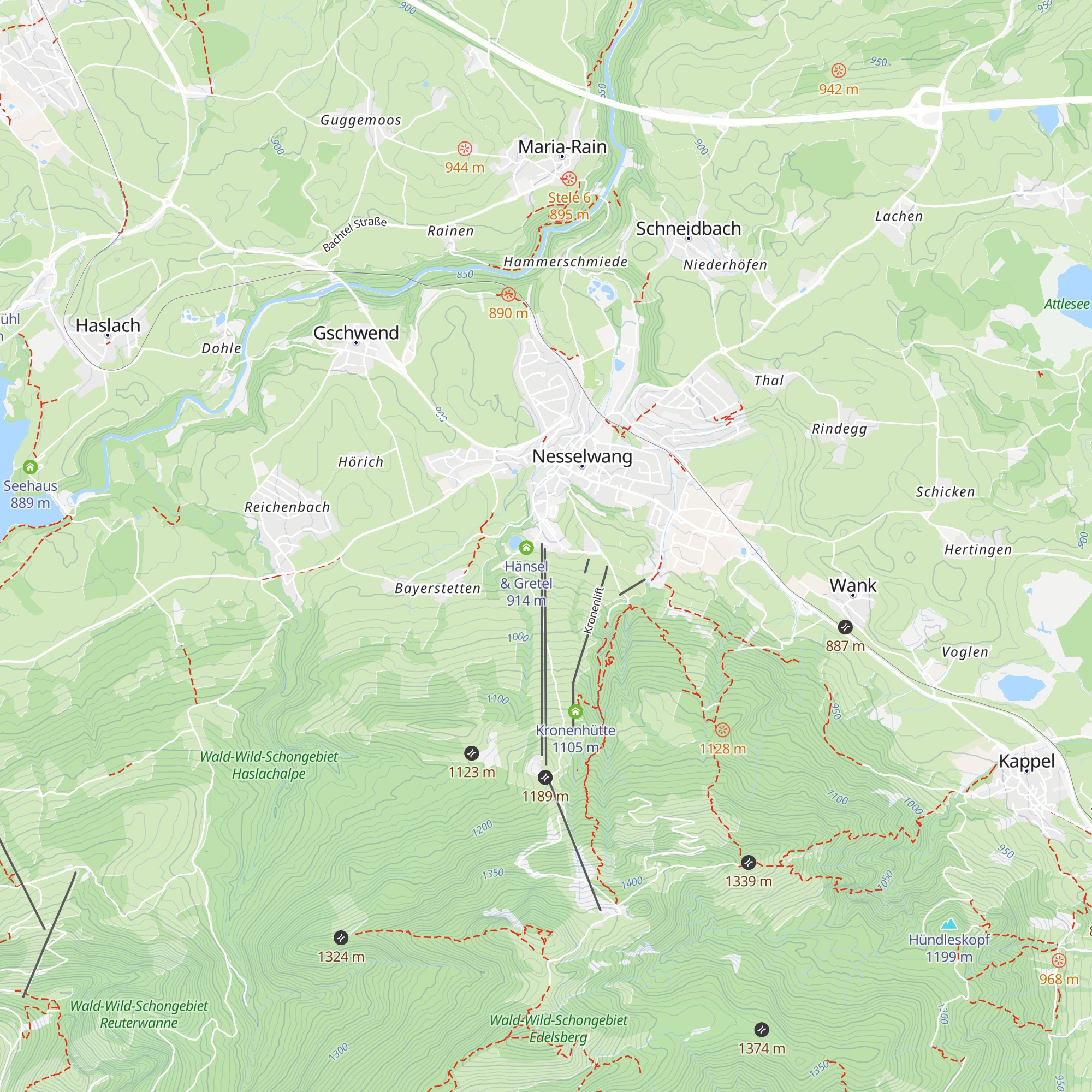 Susi & Strolch Schirmbar map