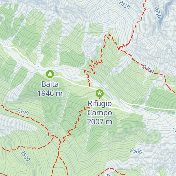Map of Rifugio Campo