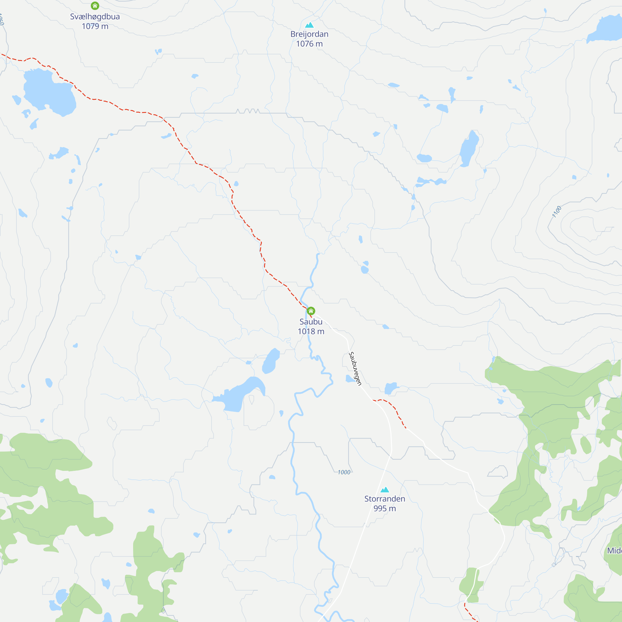 Saubu map