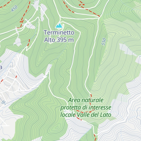 Map of Colle Grosso