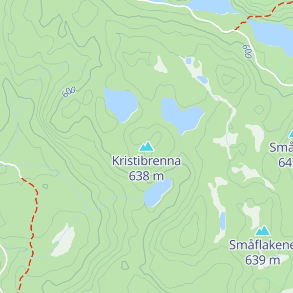 Map of Kristibrenna