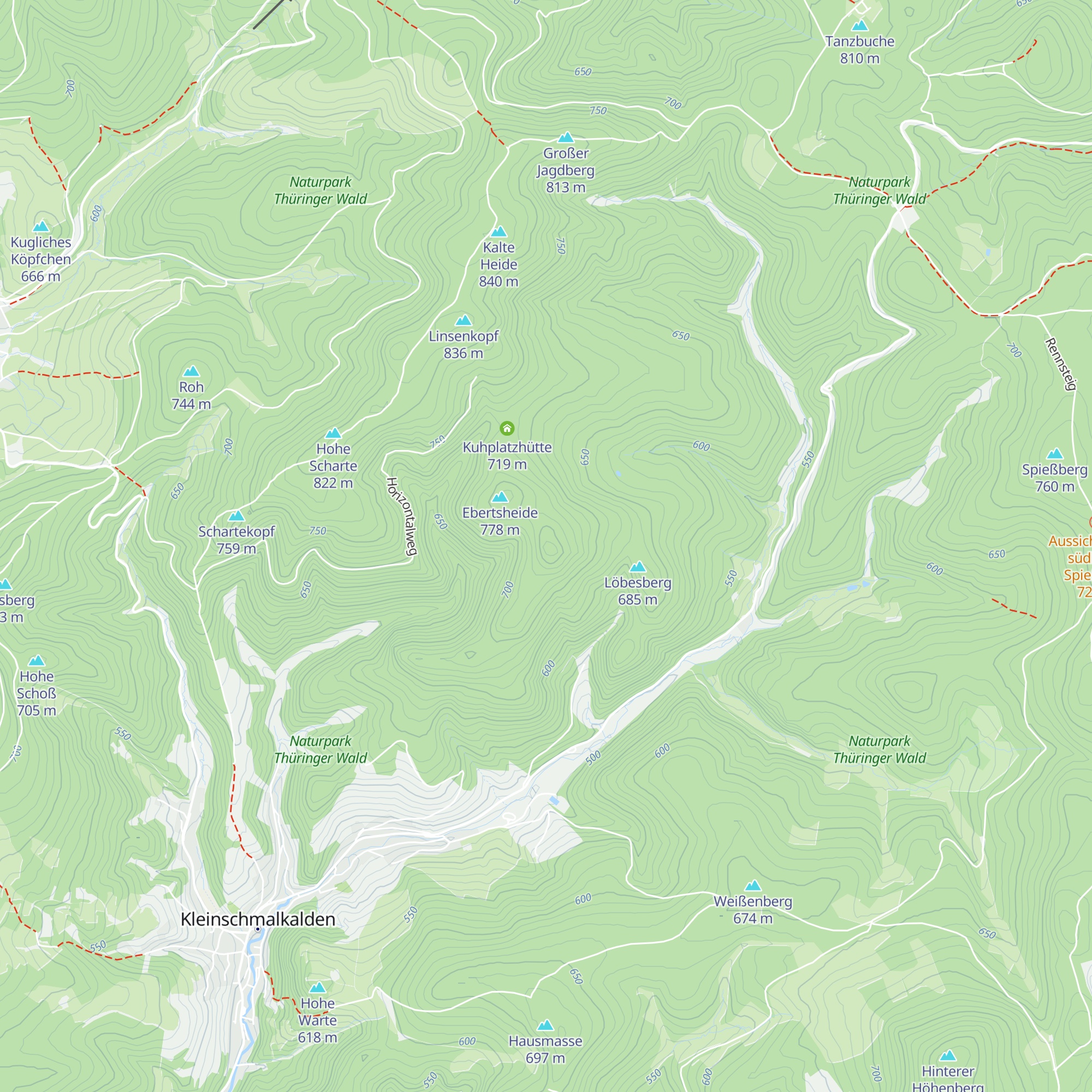 Schutzhütte Grauer Stuhl map