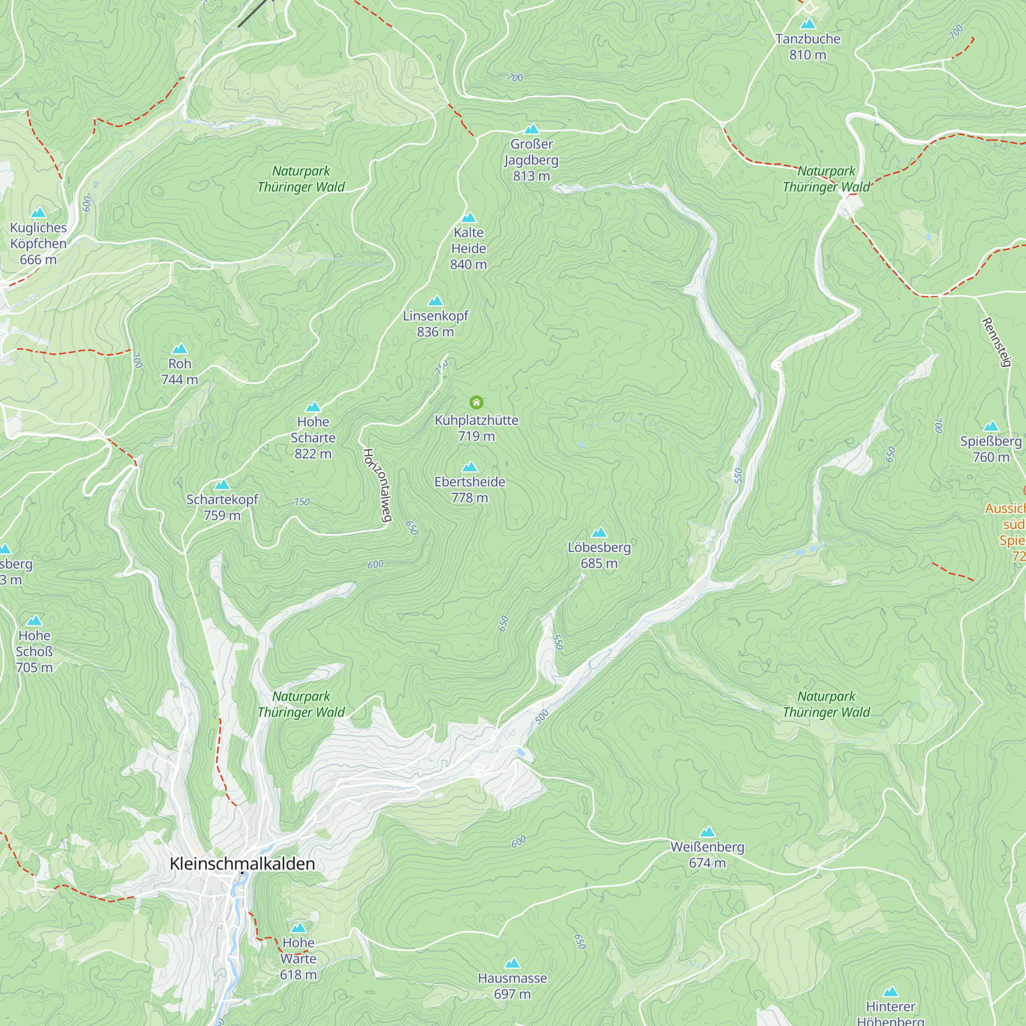 Schutzhütte Grauer Stuhl map