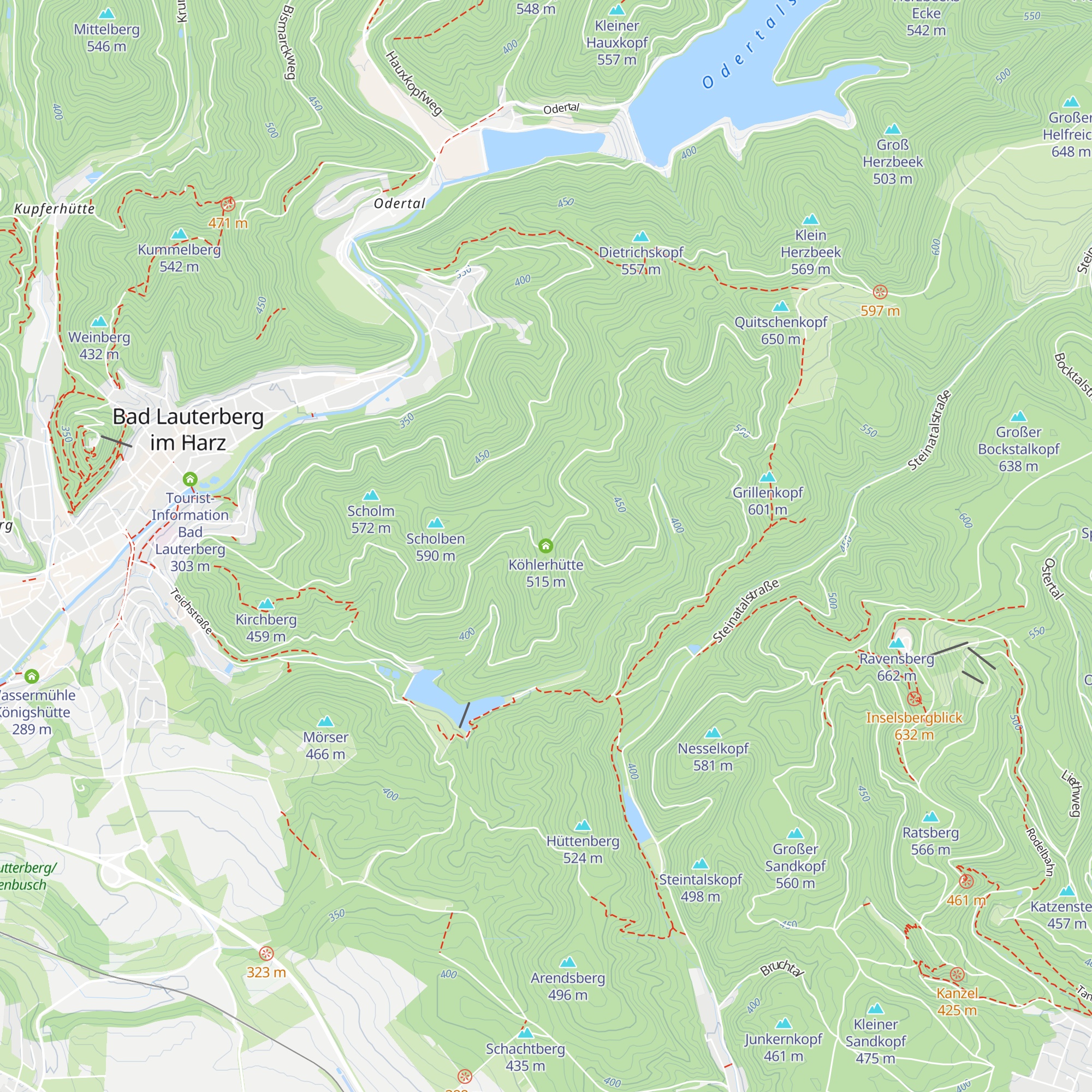 Köhlerhütte map