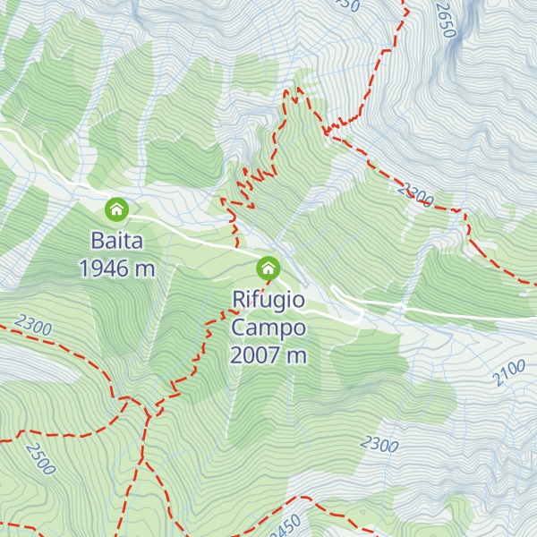 Map of Rifugio Campo