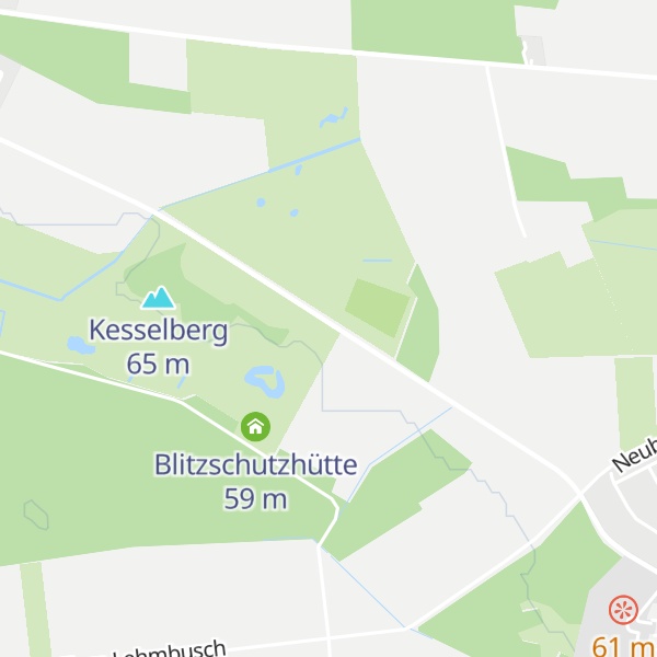 Map of Blitzschutzhütte