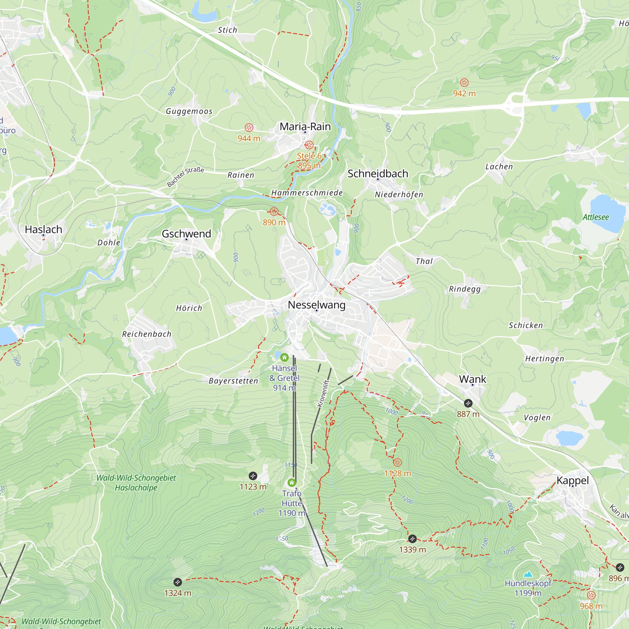 Tourist-Information map