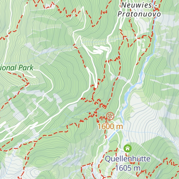 Map of Weißer Knott