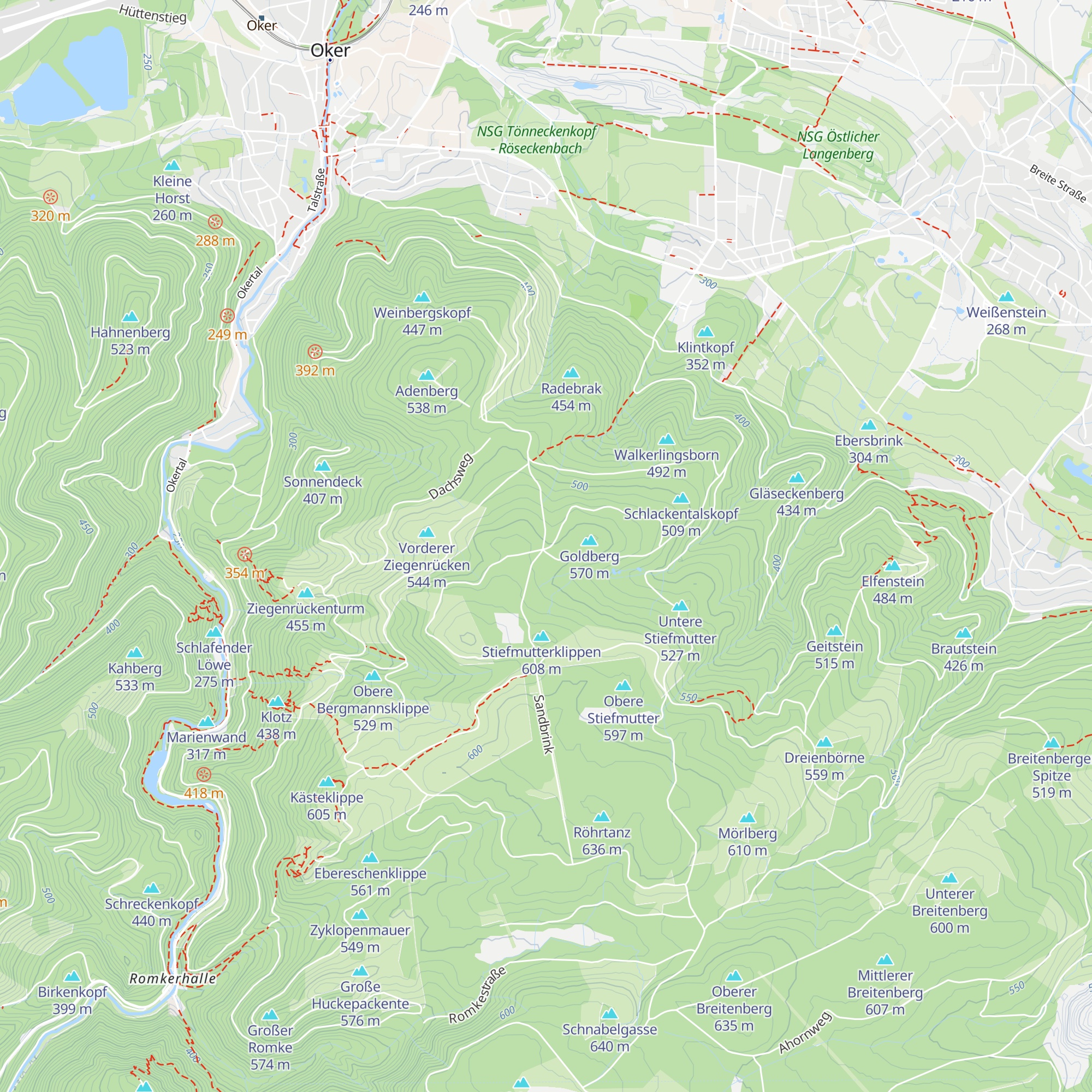 Schutzhütte Goldberg map