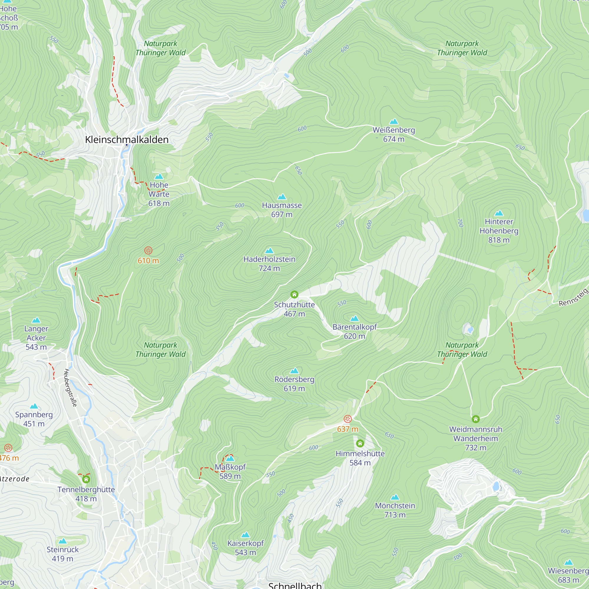 Schutzhütte map
