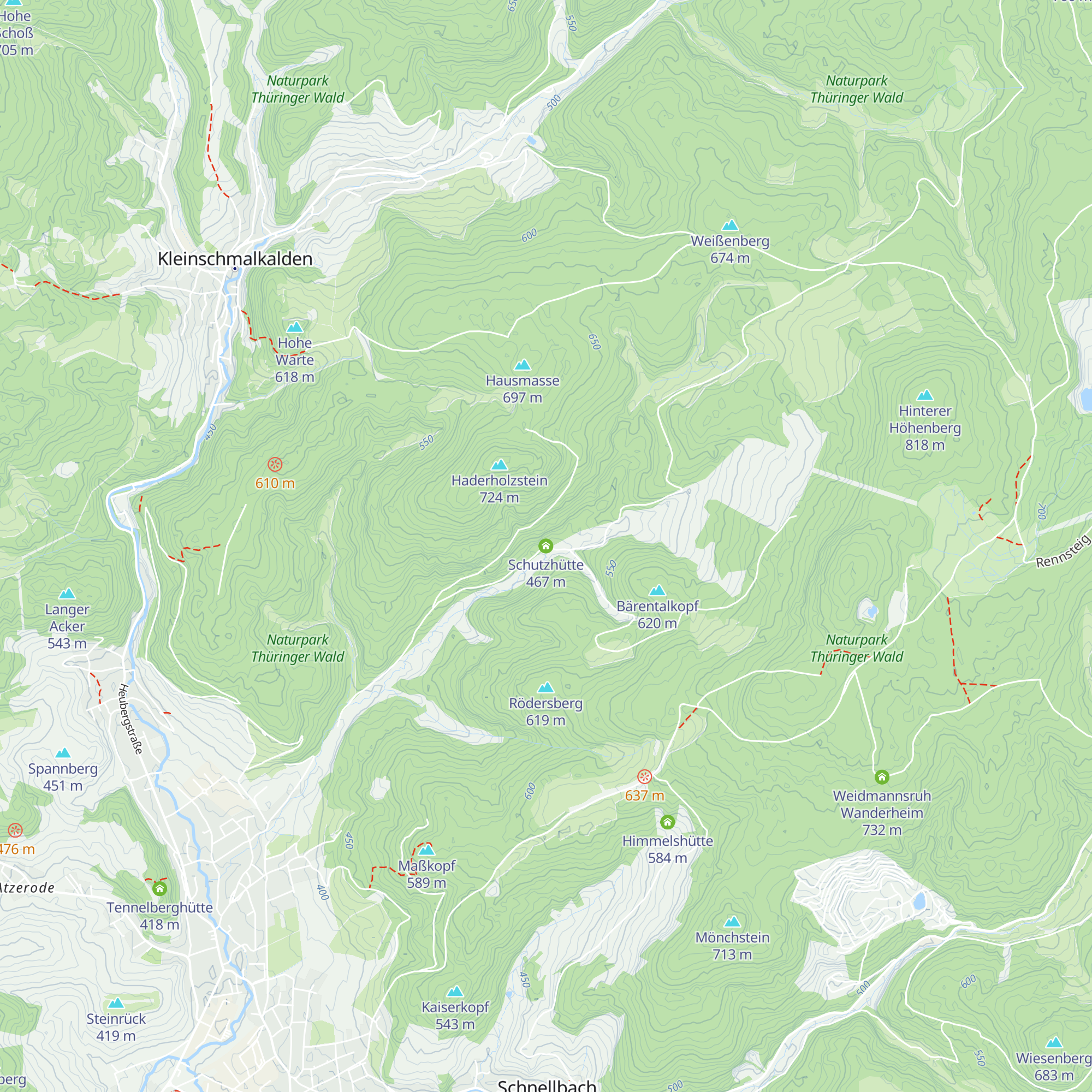 Schutzhütte map