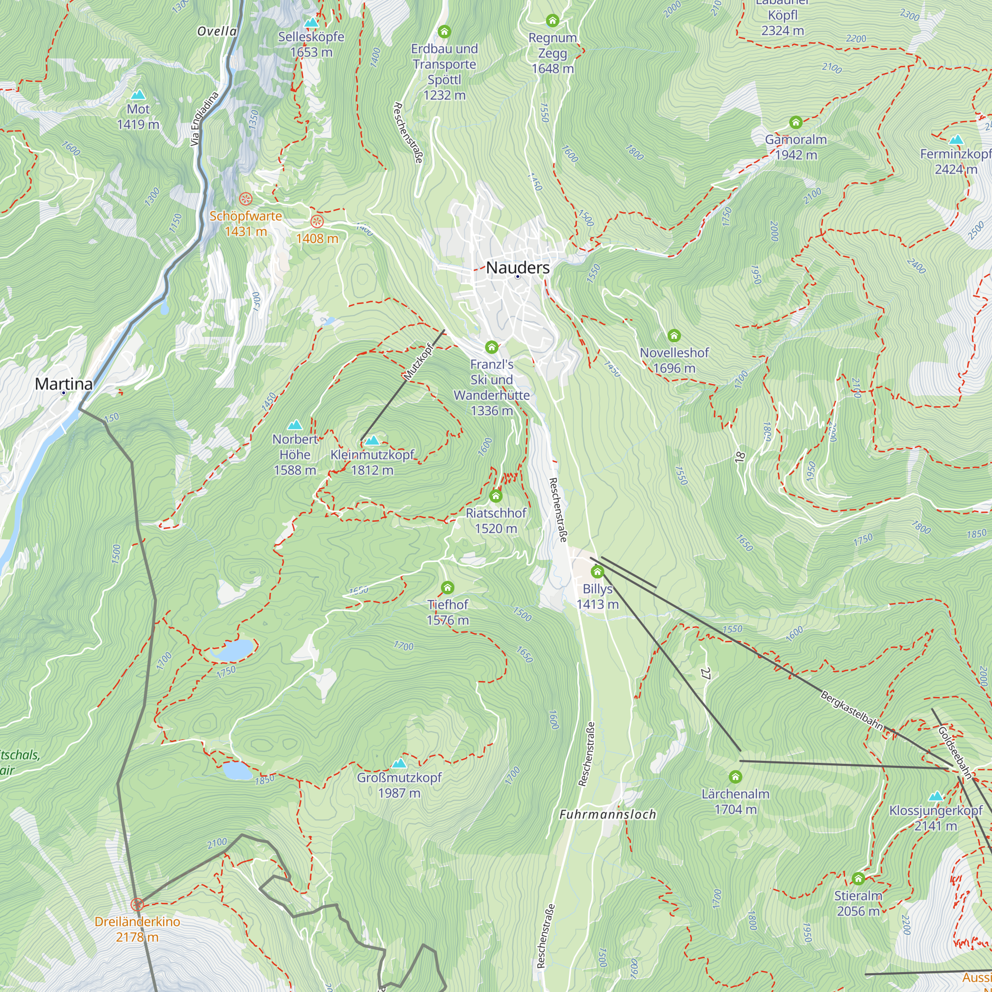 Riatschhof map