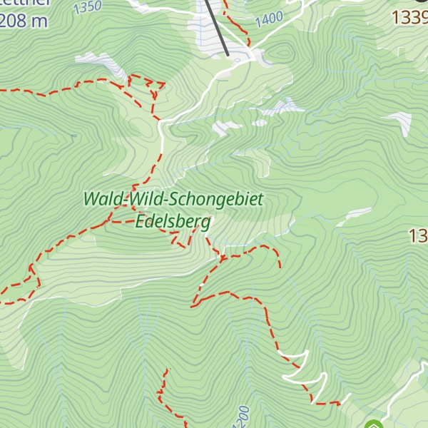 Map of Fichtelhütte
