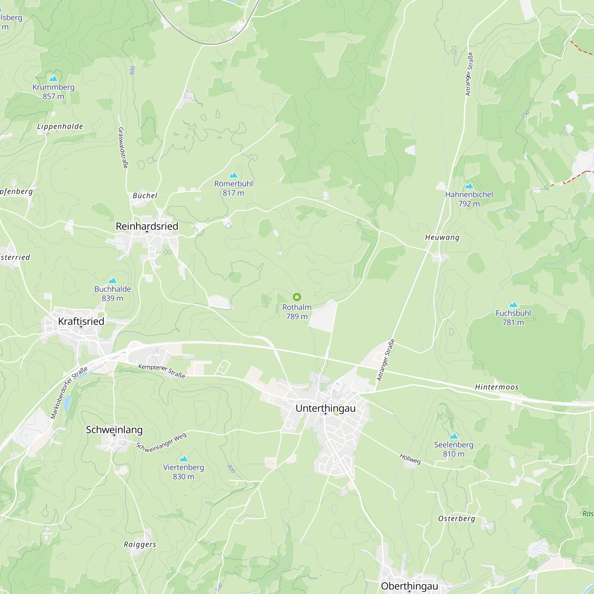 Rothalm map