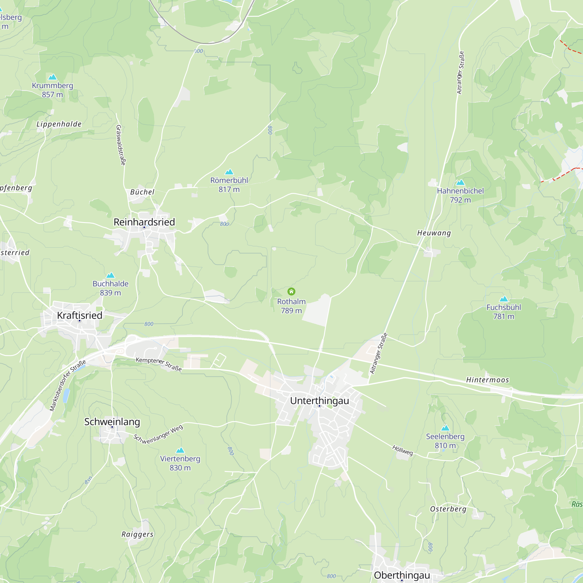 Rothalm map
