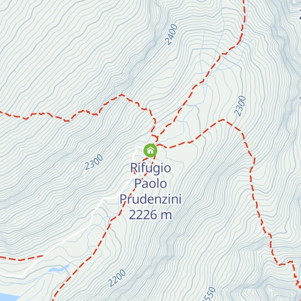 Map of Rifugio Paolo Prudenzini