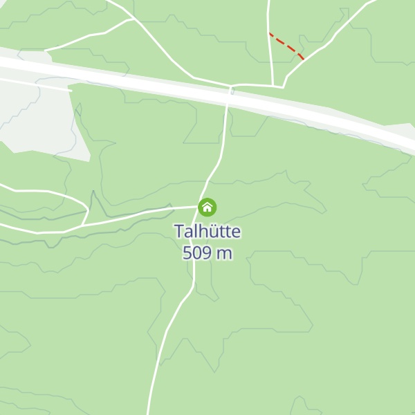 Map of Talhütte