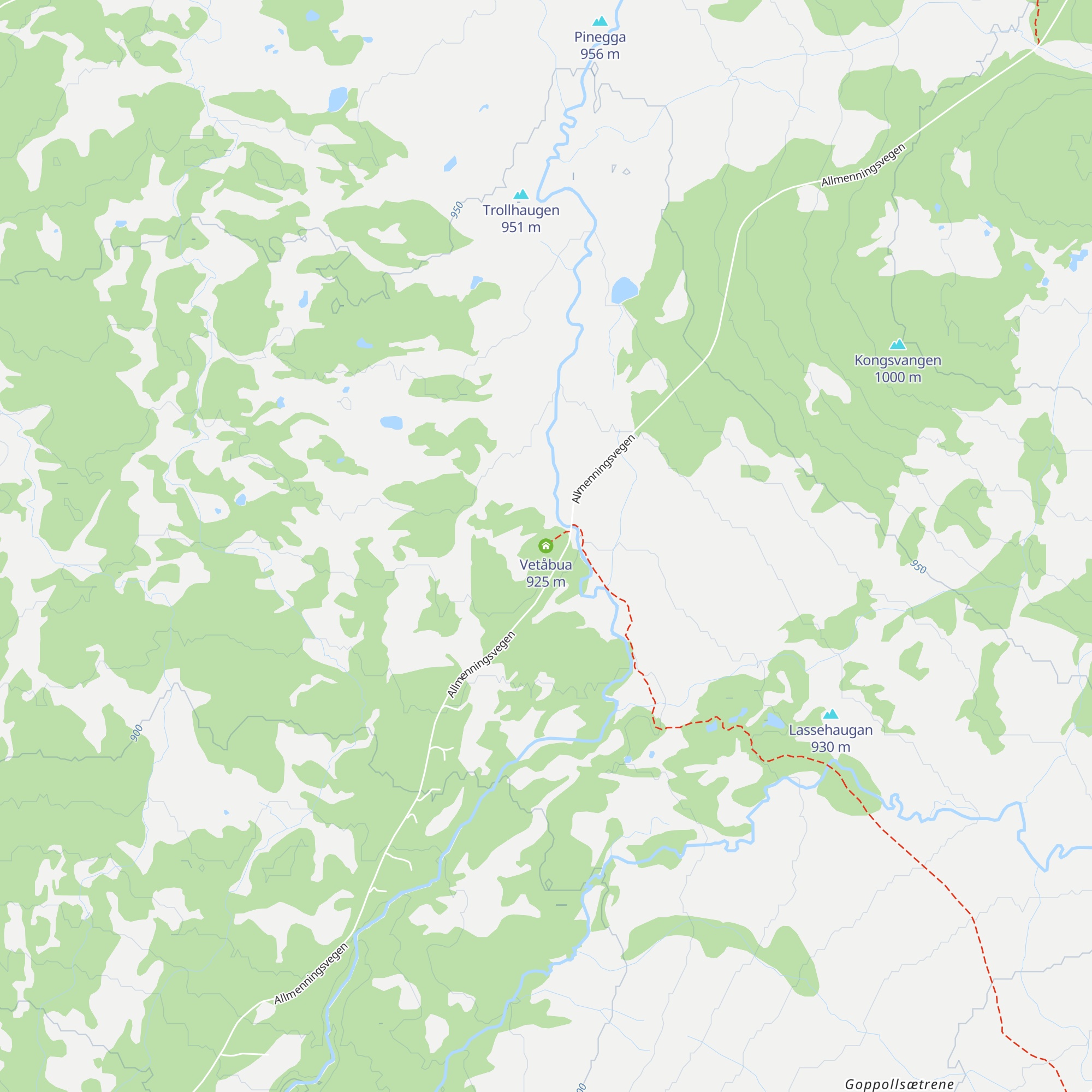 Vetåbua map