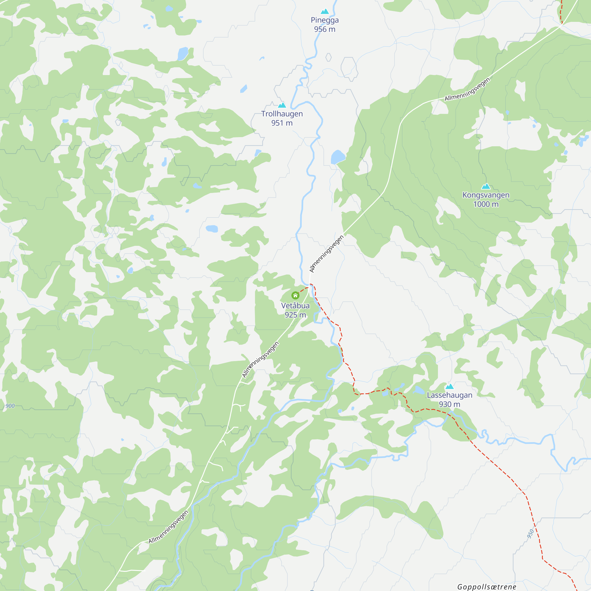Vetåbua map
