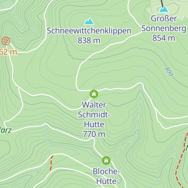 Map of Walter Schmidt-Hütte