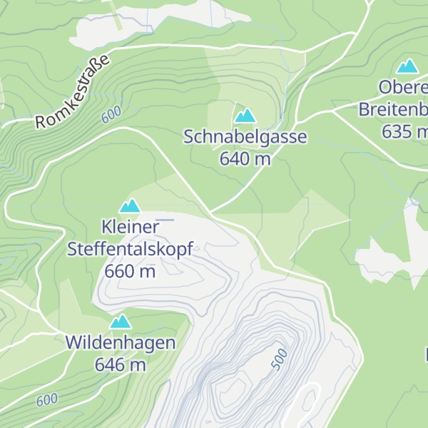 Map of Brockenblickhütte