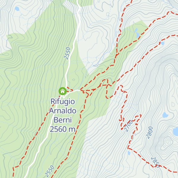 Map of Ex Rifugio Gavia