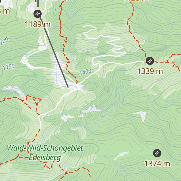 Map of Liegehalle