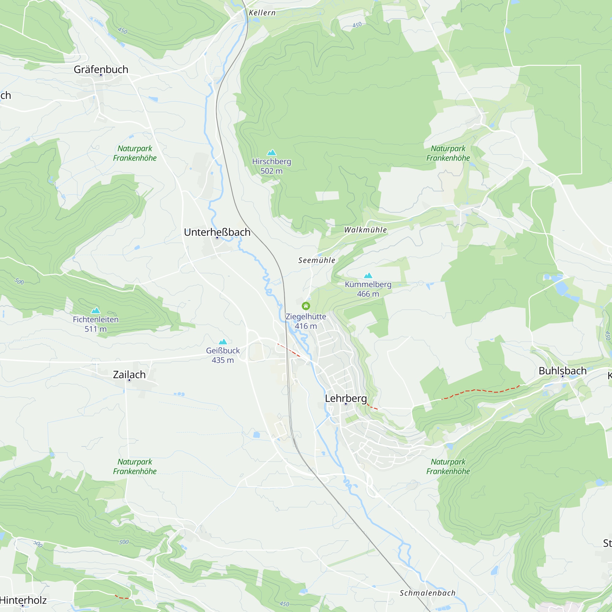Ziegelhütte map
