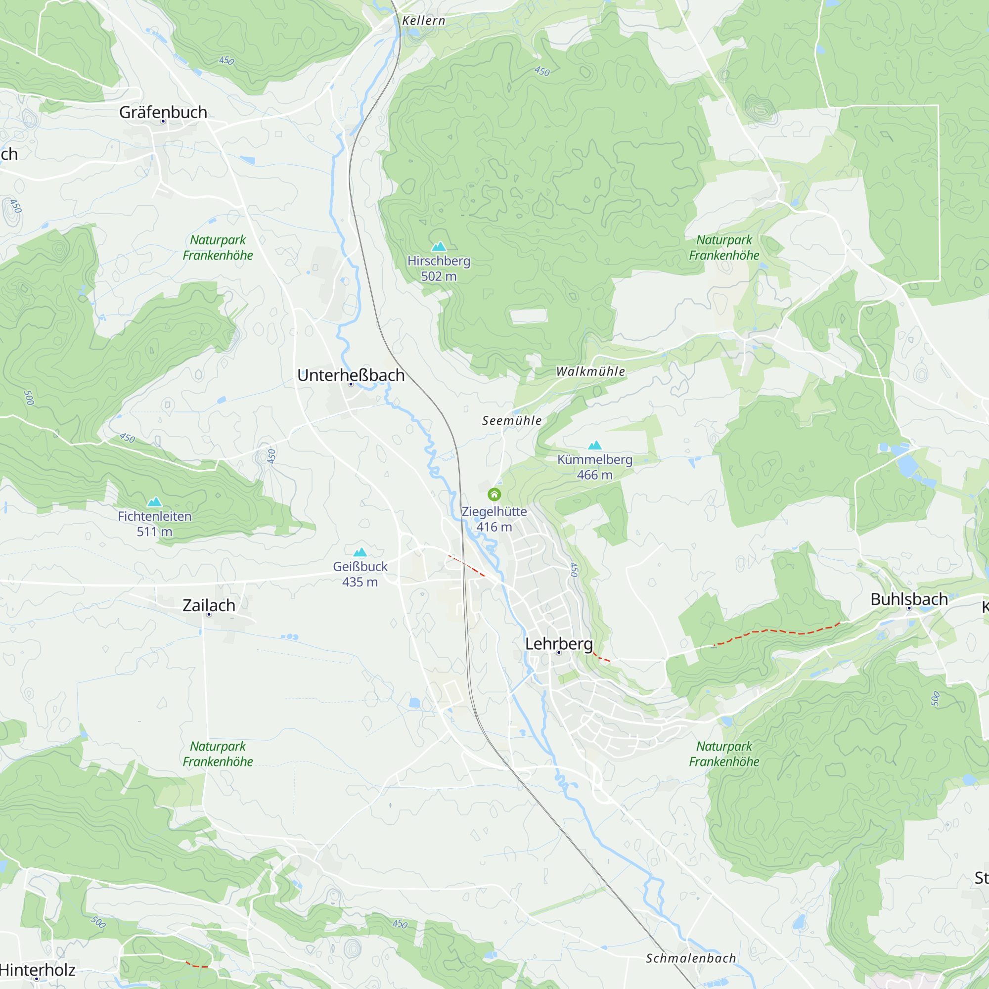 Ziegelhütte map