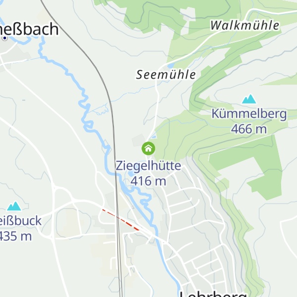 Map of Ziegelhütte