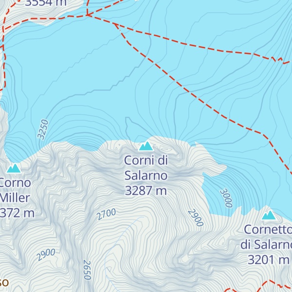 Map of Corni di Salarno