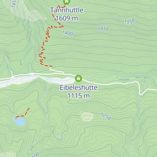 Map of Eibeleshütte