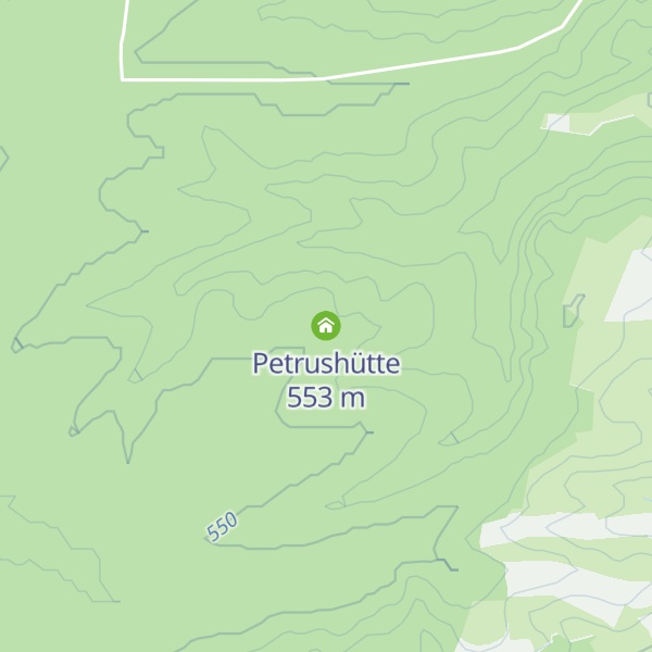 Map of Petrushütte