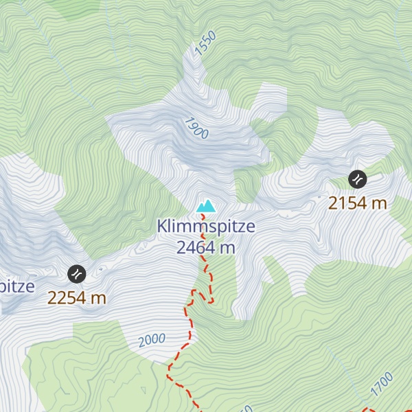 Map of Klimmspitze
