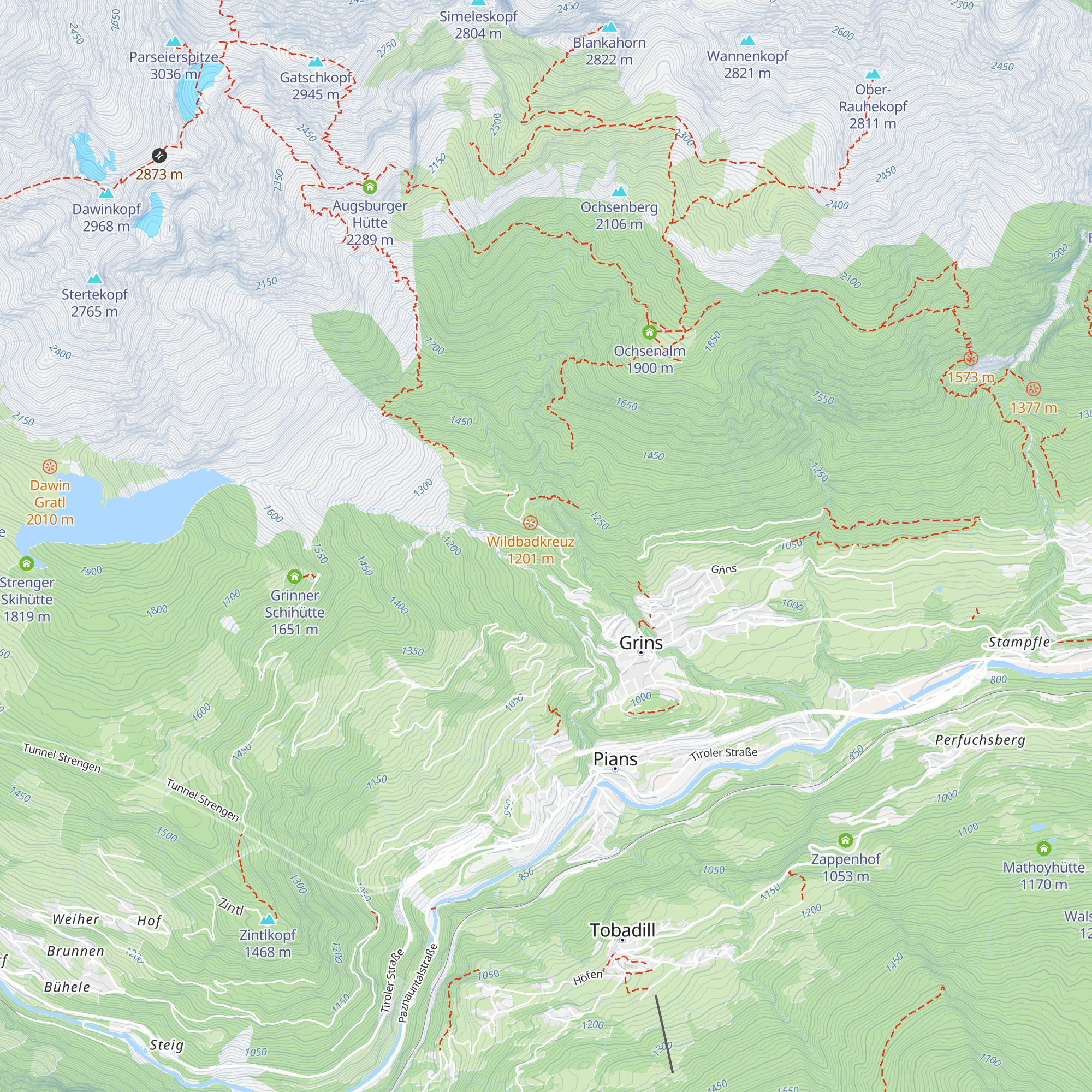 Wildfütterung map