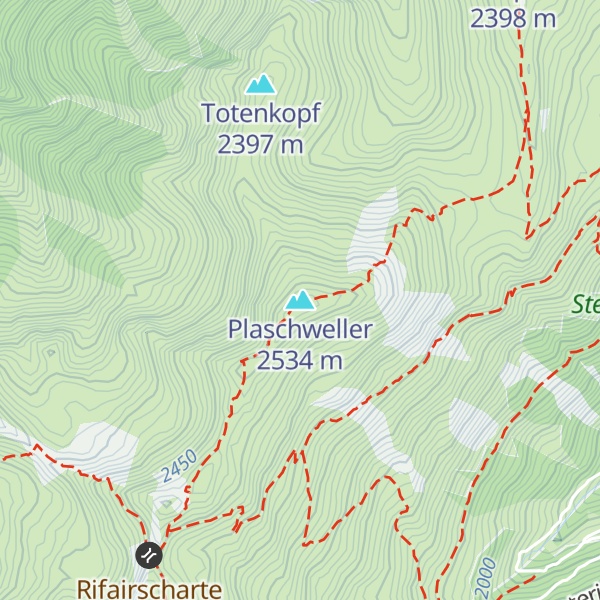 Map of Plaschweller