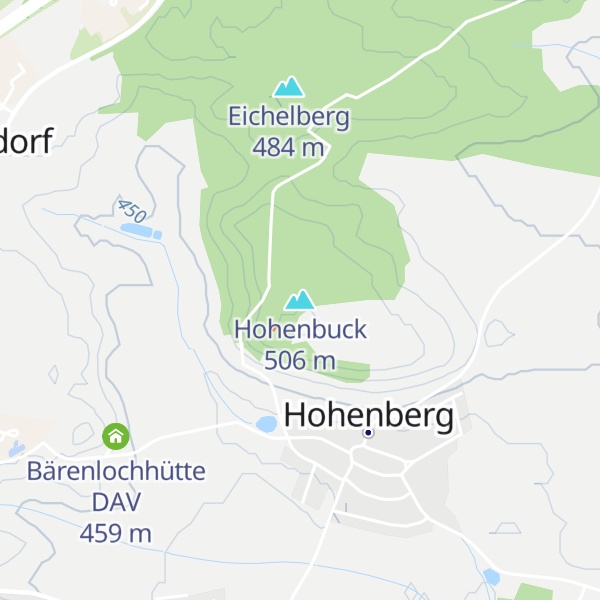 Map of Hohenbuck