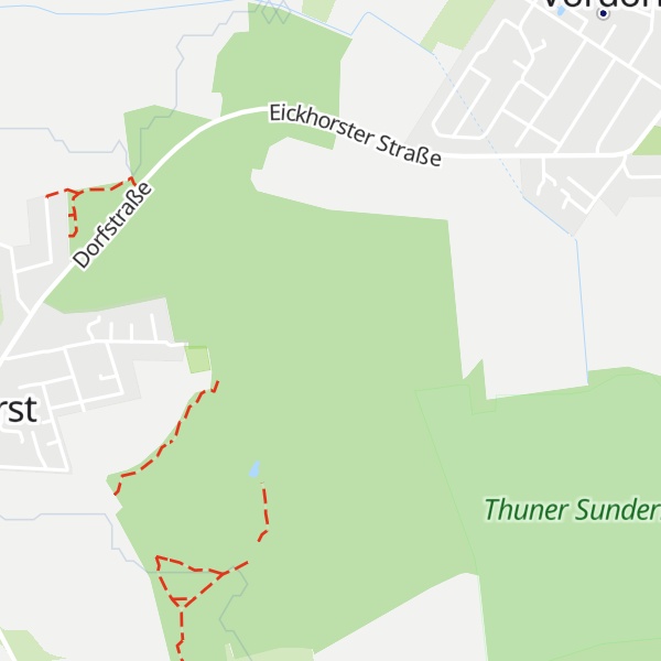 Map of Waldhütte Eickhorst