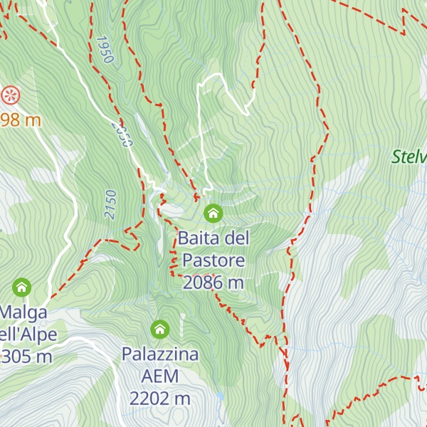 Map of Baita del Pastore