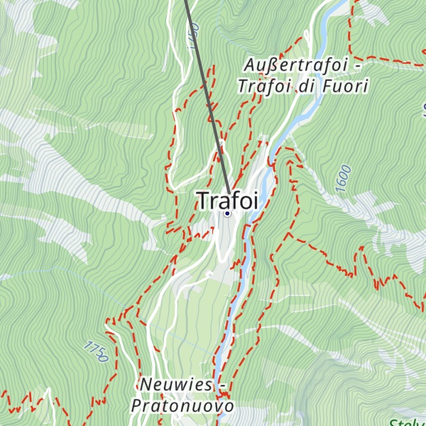 Map of Hotel Madatsch - Hotel Madaccio