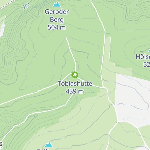 Map of Tobiashütte