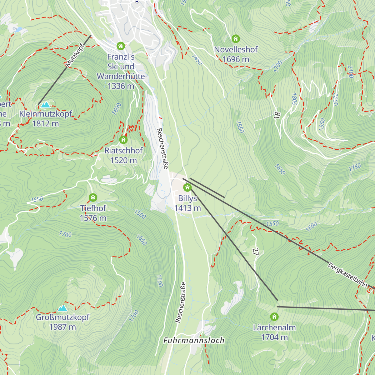 Billys map