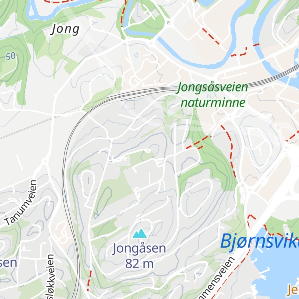 Map of Kampebråten