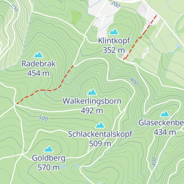 Map of Walkerlingsborn